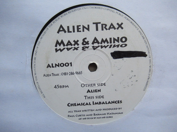 Max & Amino | Alien Trax (UK VG)