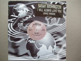 Sarah Washington | I Will Always Love You (UK VG-)