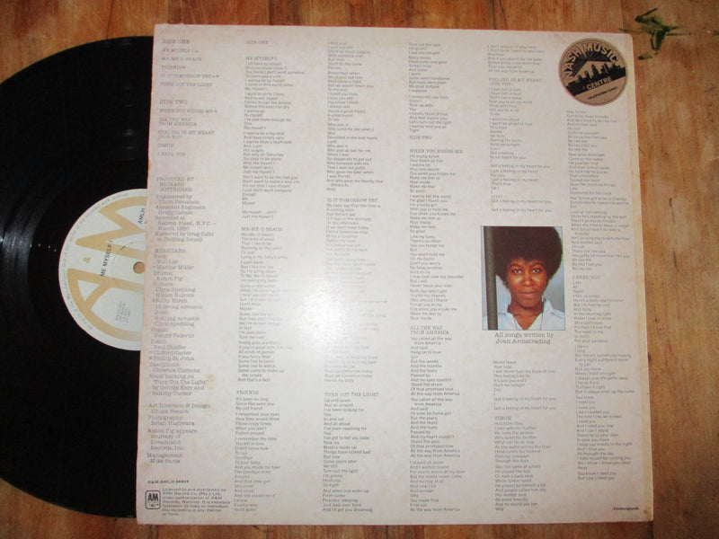 Joan Armatrading - Me Myself I (RSA VG)