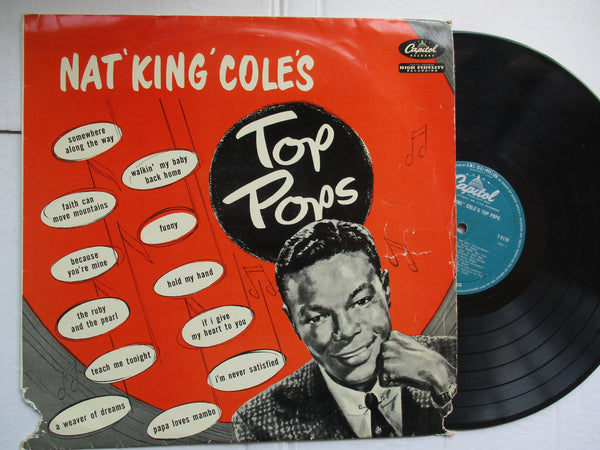 Nat 'King' Cole – Nat 'King' Cole's 8 Top Pops (RSA VG)