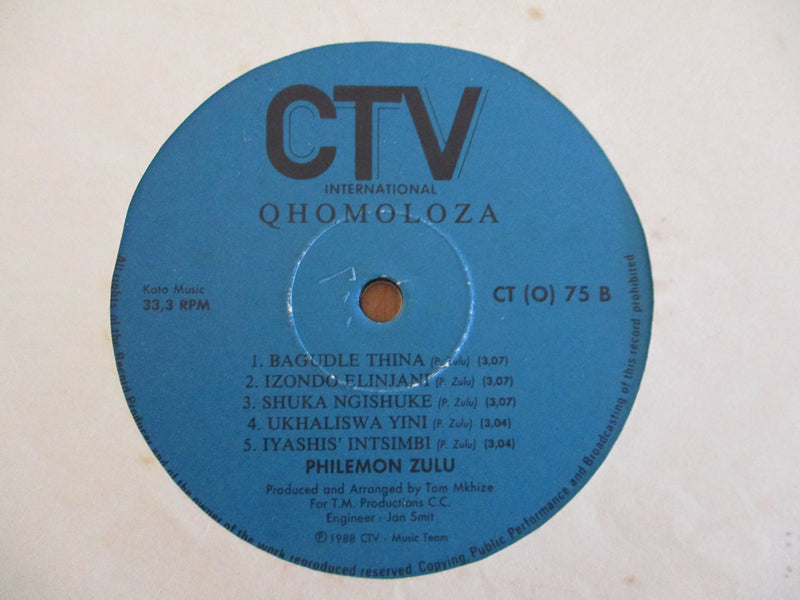 Philemon Zulu - Qhomoloza (RSA VG+)