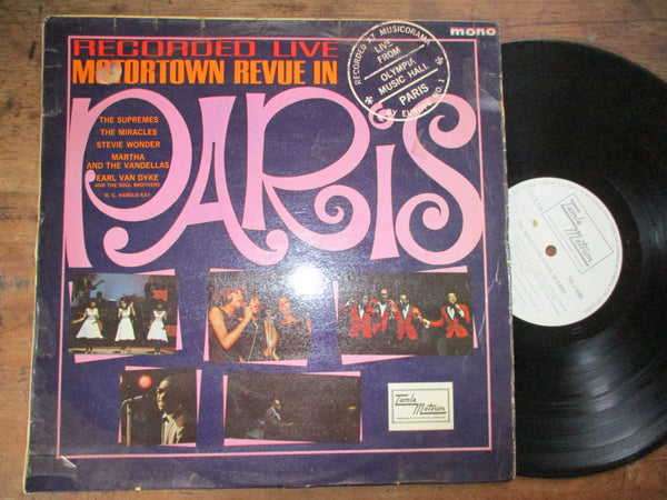 Various - The Motortown Revue In Paris (RSA VG / VG-)