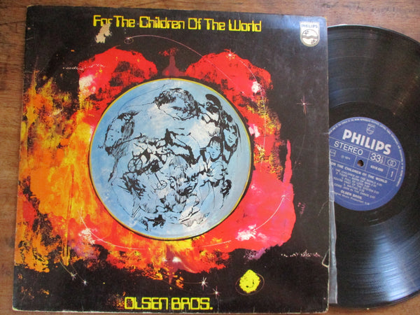 Olsen Bros. - For The Children Of The World (Denmark VG) Gatefold