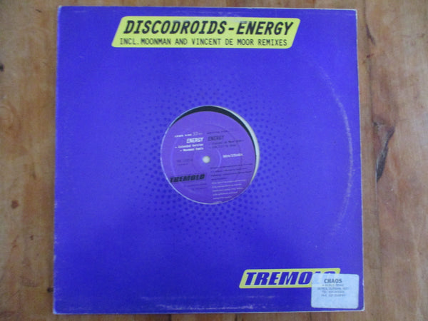 Discodroids – Energy 12" (UK VG)