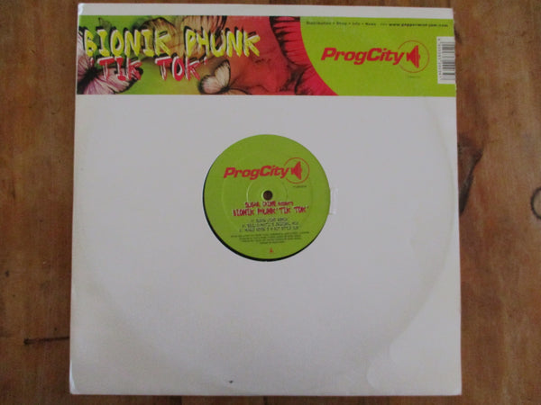 Sugar Caine Presents Bionik Phunk – Tik Tok (Germany VG+) 12"