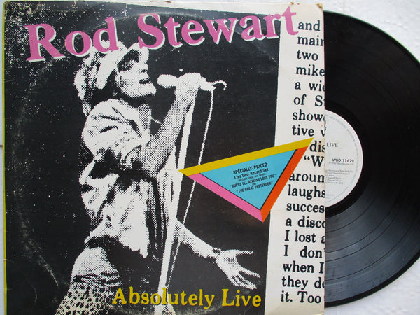 Rod Stewart - Absolutely Live (RSA VG+) 2LP