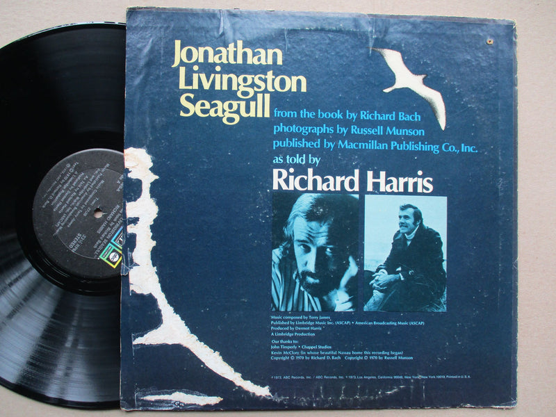 Jonathan Livingston Seagull (Read By Richard Harris) (USA VG+)