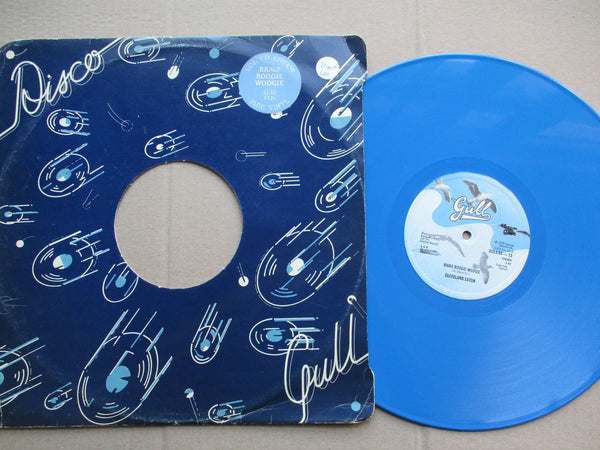 Cleveland Eaton - Bama Boogie Woogie (UK VG) Blue Vinyl 12"