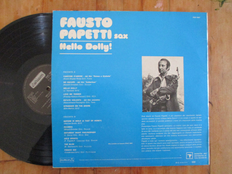 Fausto Papetti - Hello Dolly! (RSA VG)