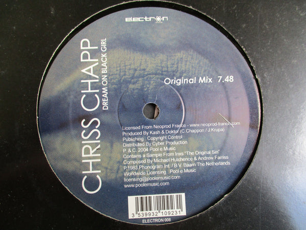 Chriss Chapp - Dream On Black Girl 12" (France VG+)