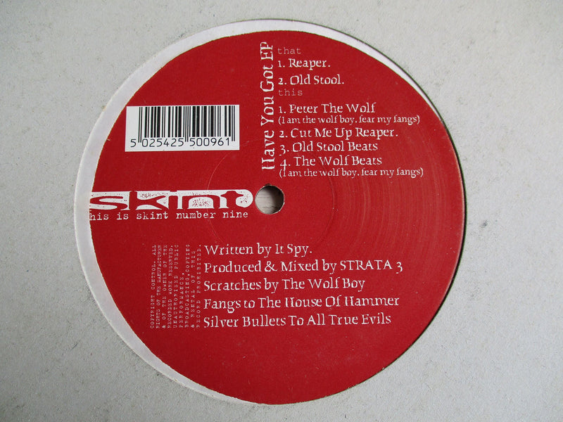 It Spy - Have You Got EP 12" (UK VG+)