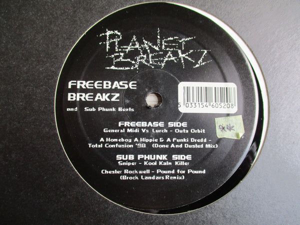 Various – Freebase Breakz And Sub Phunk Beats (UK VG+) 12"