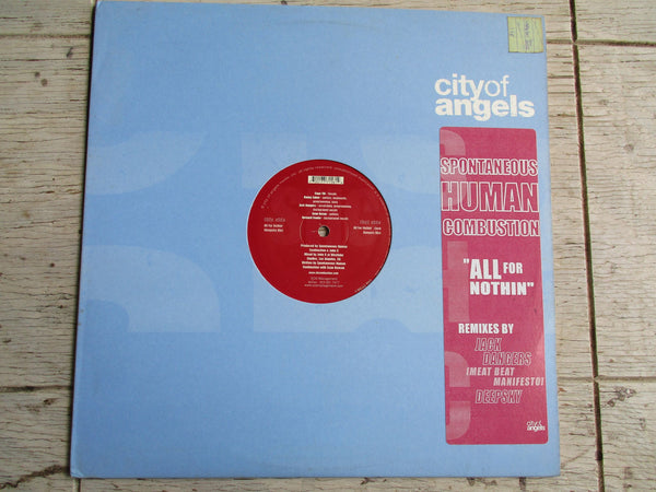 Spontaneous Human Combustion – All For Nothin' (UK VG+) 12"