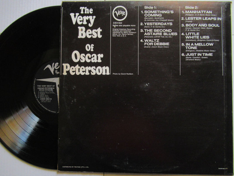 Oscar Peterson | The Very Best Of Oscar Peterson (RSA VG+)
