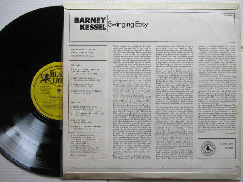 Barney Kessel | Swinging Easy (RSA VG+)