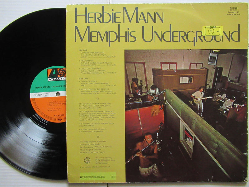 Herbie Mann | Memphis Underground (Germany VG-)