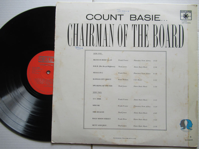 Count Basie & His Orchestra | Chairman Of The Board (RSA VG+)