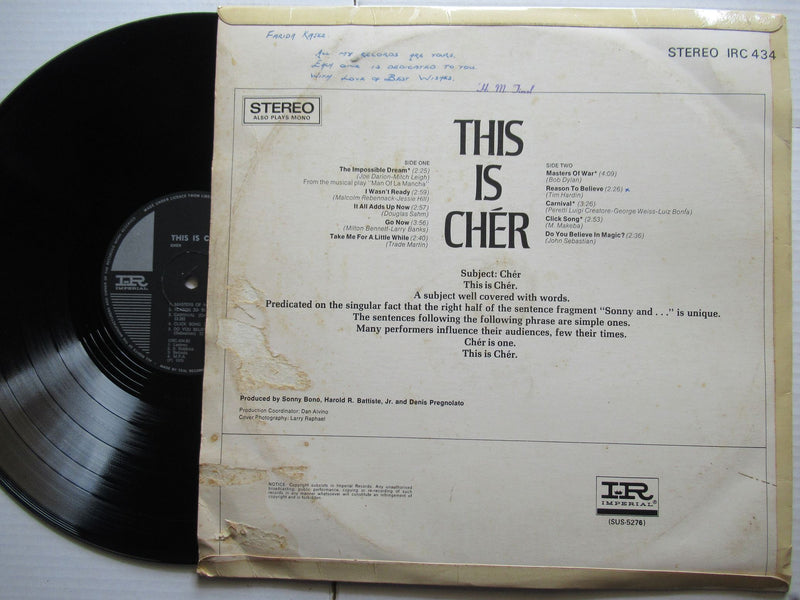 Cher | This Is Cher (RSA VG)