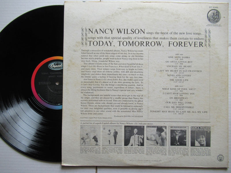 Nancy Wilson | Today, Tomorrow, Forever (USA VG+)