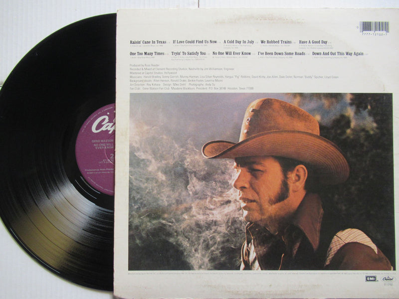 Gene Watson | No One Will Ever Know (USA VG)