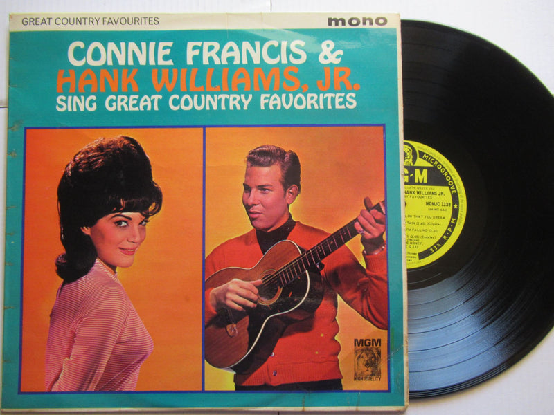 Connie Francis & Hank Williams, Jr. | Sing Great Country Favorites (UK VG)