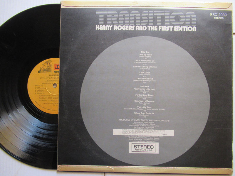 Kenny Rogers And The First Edition | Transition (RSA VG+)