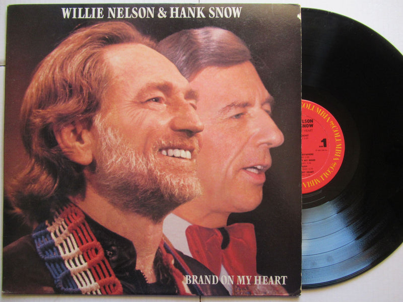 Willie Nelson & Hank Snow | Brand On My Heart (USA VG+)