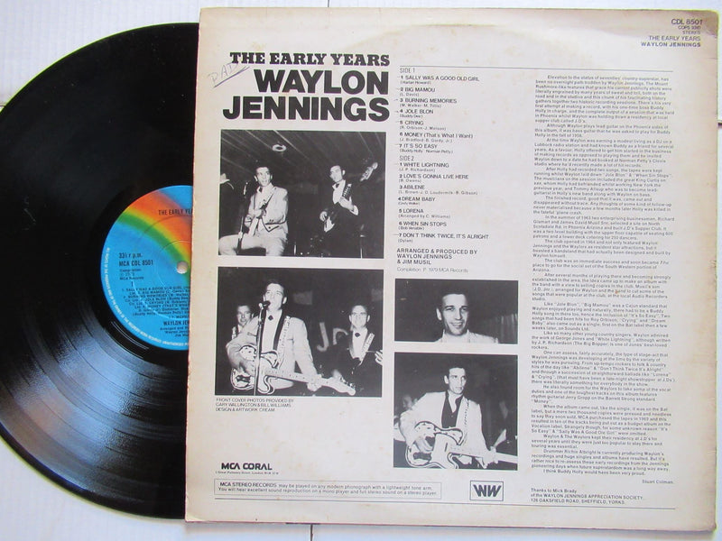 Waylon Jennings | The Early Years (UK VG+)
