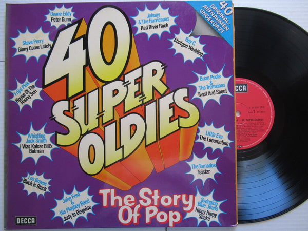 Various Artists | The Story Of Pop | 40 Super-Oldies (Germany VG+) 2LP
