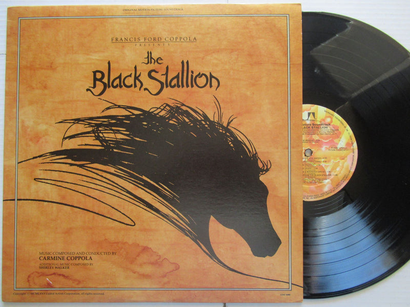Carmine Coppola, Shirley Walker ‎| The Black Stallion (USA VG+)