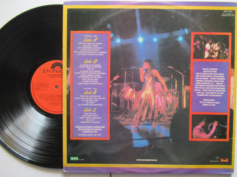 Millie Jackson | Live & Uncensored (RSA VG+) 2LP