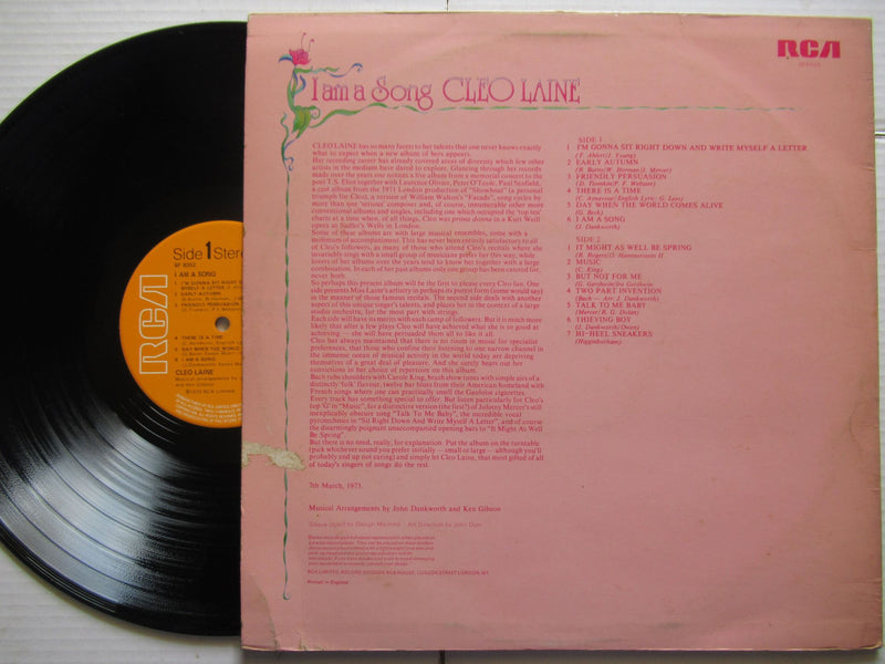 Cleo Laine | I Am A Song (UK VG+)