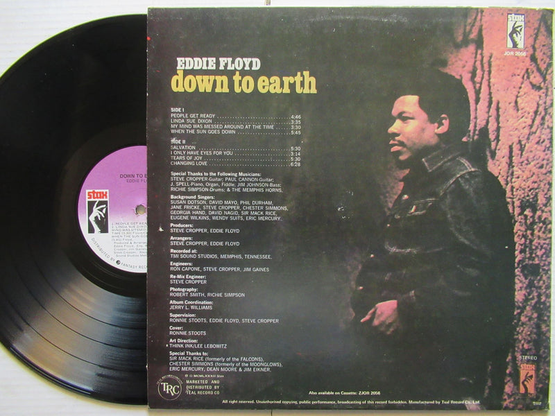 Eddie Floyd | Down To Earth (RSA VG+ / EX)