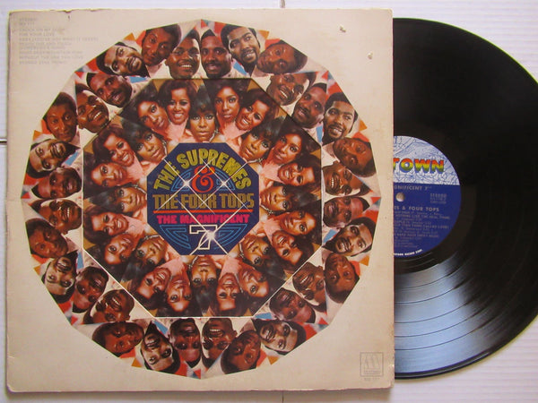 The Supremes & The Four Tops | The Magnificent 7 (USA VG+) Gatefold