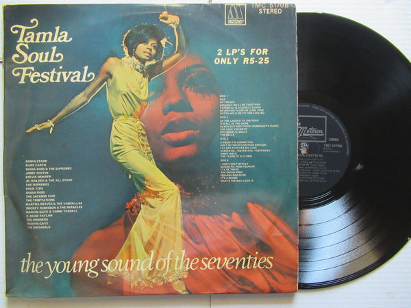 Various Artists – Tamla Soul Festival (RSA VG) 2LP Gatefold