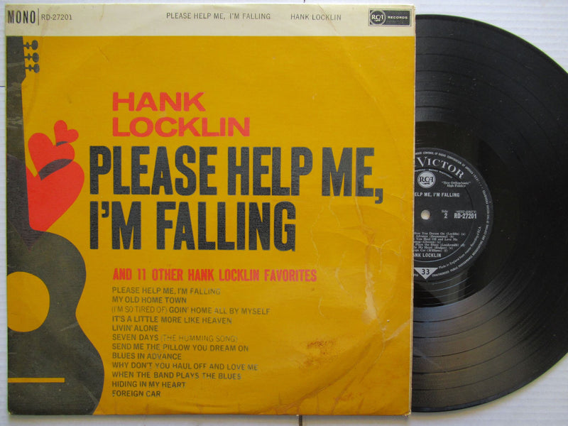 Hank Locklin | Please Help Me I'm Falling (UK VG-)