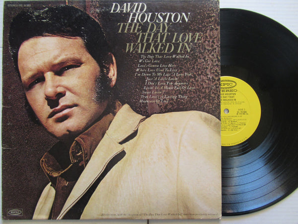 David Houston | The Day That Love Walked In (USA VG)