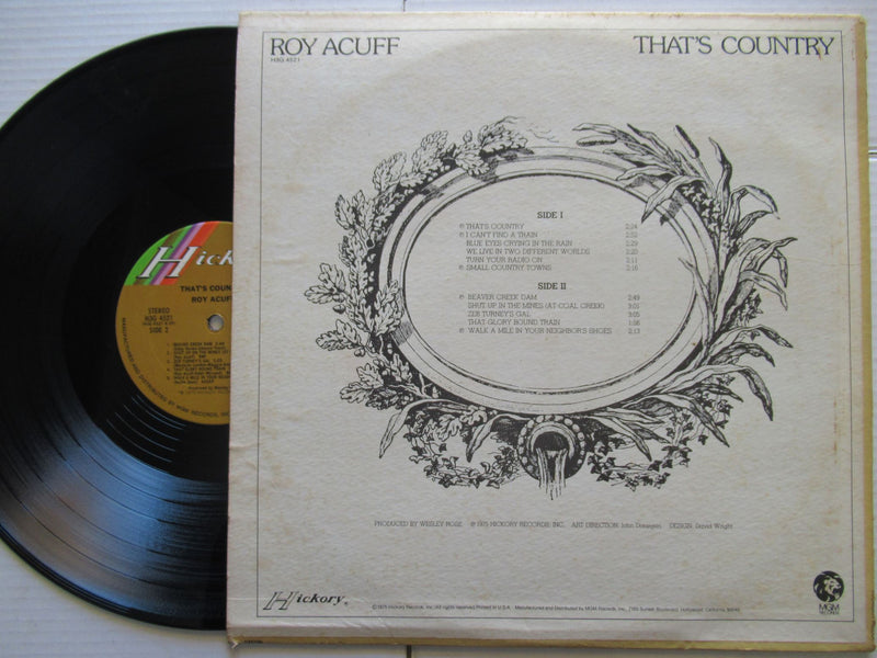 Roy Acuff | That's Country (USA VG+)
