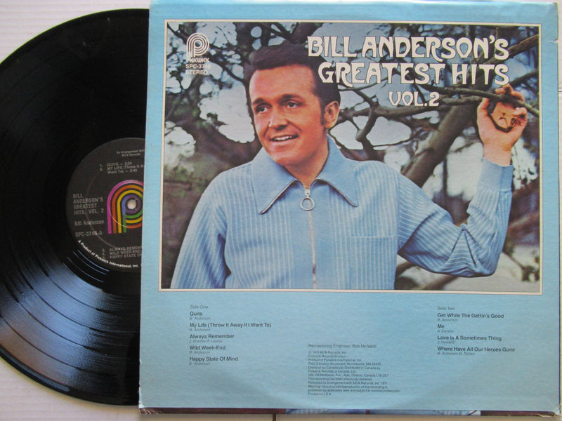 Bill Anderson's | Greatest Hits Vol.2 (USA VG+)