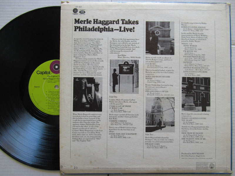 Merle Haggard | The Fightin' Side Of Me (USA VG+)