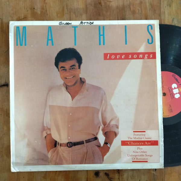 Johnny Mathis - Love Songs (RSA VG+)
