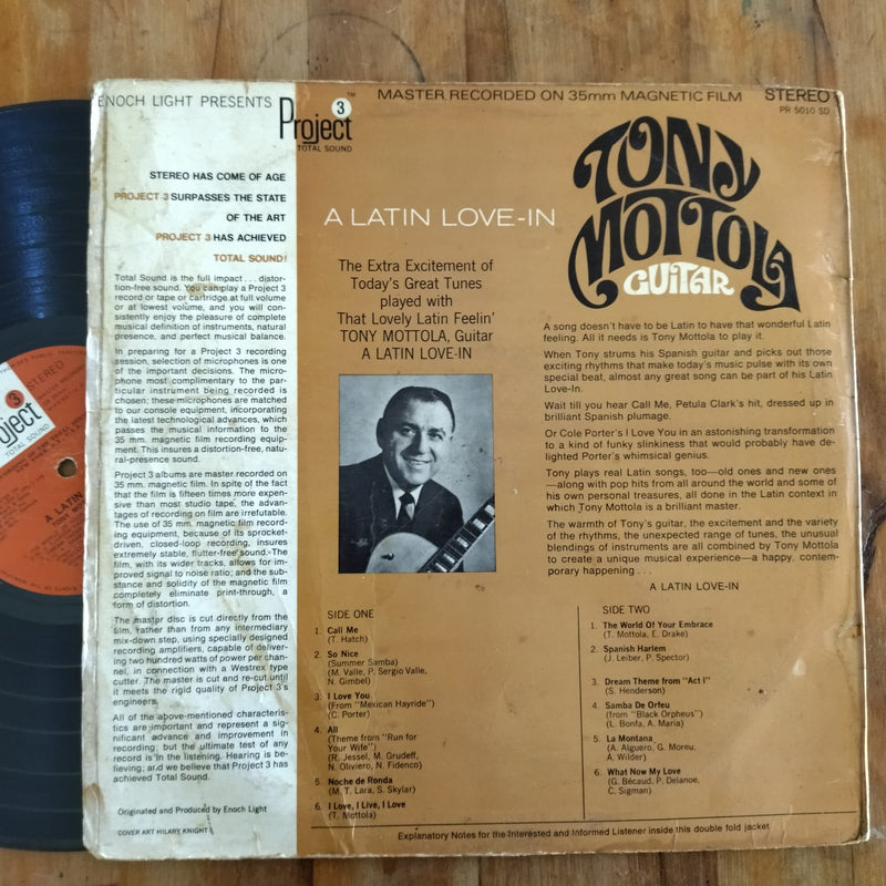 Tony Mottola - A Latin Love-In (RSA VG-)