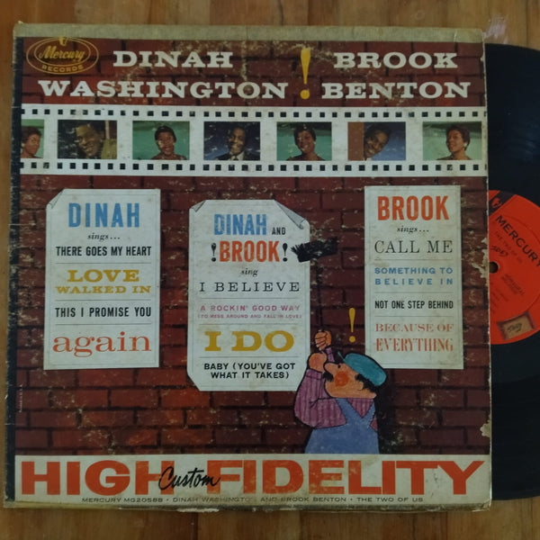 Dinah Washington & Brook Benton - The Two Of Us (USA VG-)
