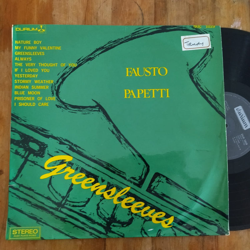 Fausto Papetti - Greensleeves (RSA VG)