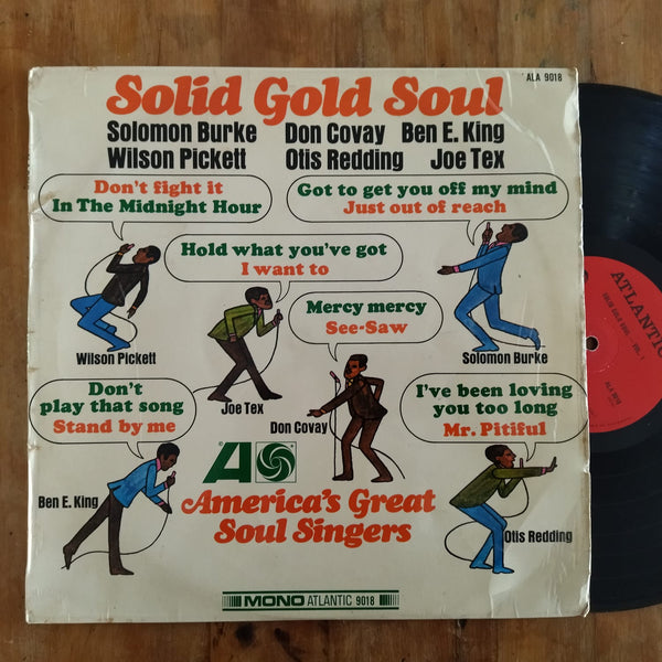 Various – Solid Gold Soul (America's Great Soul Singers) (RSA VG-)