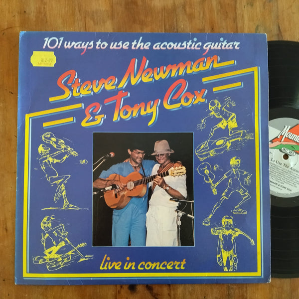 Steve Newman & Tony Cox – 101 Ways To Use The Acoustic Guitar (Live In Concert) (RSA VG)