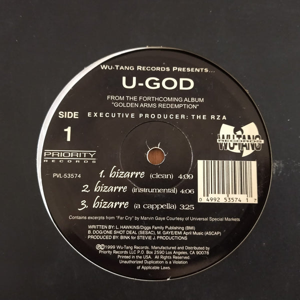 U-God – Bizarre 12" (USA VG-)