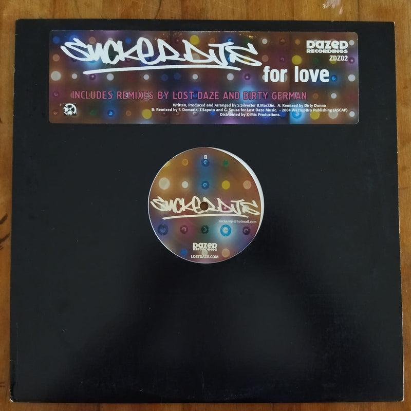 Sucker DJ's – For Love 12" (USA VG+)