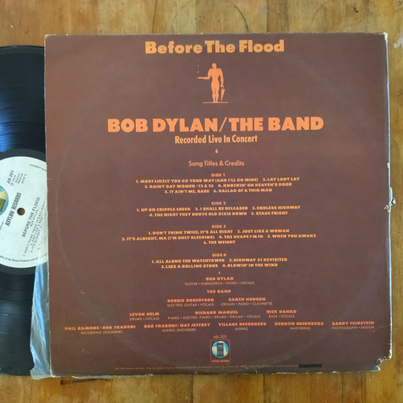 Bob Dylan & The Band - Before The Flood (RSA VG+) 2LP