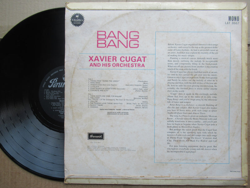 Xavier Cugat | Bang Bang (RSA VG)